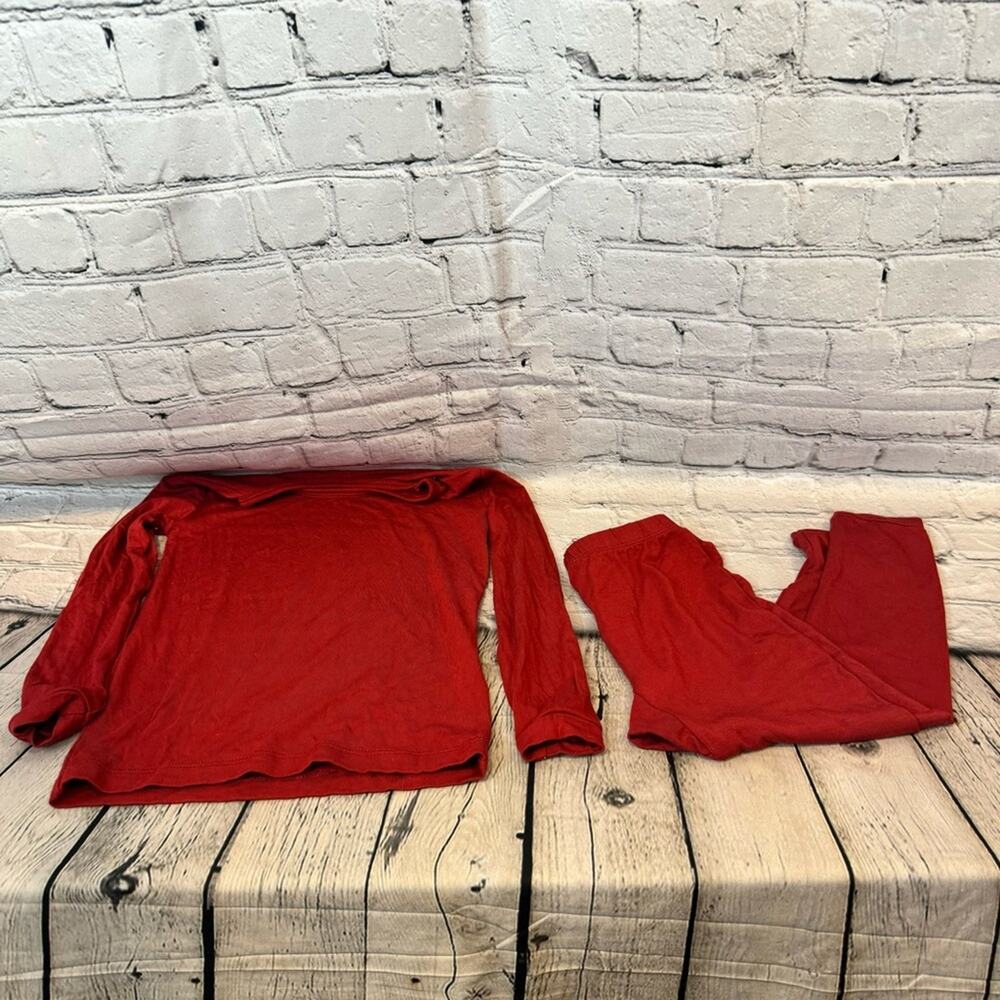 Kyte Baby Dark Red 2 Piece Bamboo Pajama Set